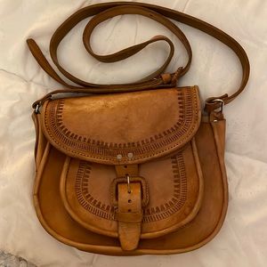 Hand Tooled Leather Purse